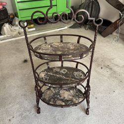 Iron Plant Stand 