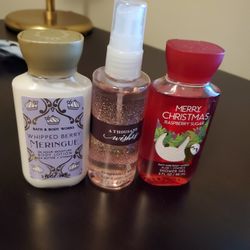 B & B  3 Pc New Travel Size Sets. Each Set