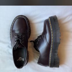 Plum Doc Martins