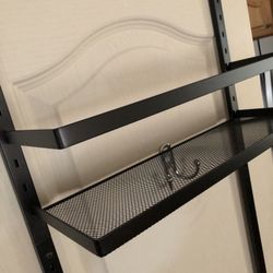 Adjustable Hanging Door Shelf Rack