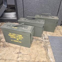 7.62 Ammo Cans $30 All Together