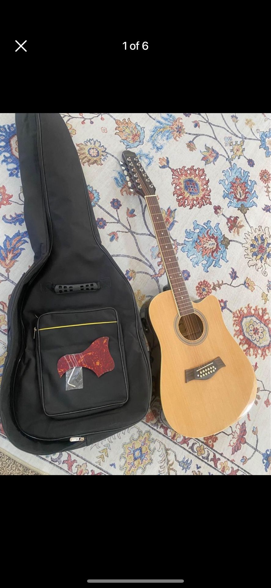 Electric Acoustic Guitar 12 String
