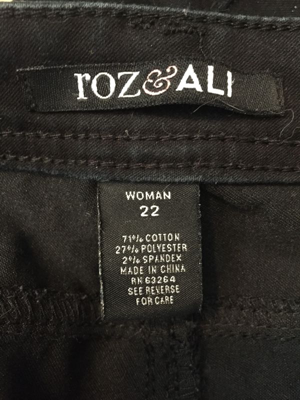 Roz Ali Dress Barn Capri Pants Size22 For Sale In Shelton Ct