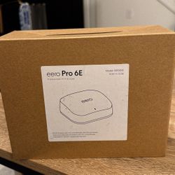 eero Pro 6E mesh Wi-Fi router | Fast and reliable gigabit + speeds | connect 100+ devices | Coverage up to 2,000 sq. ft. 