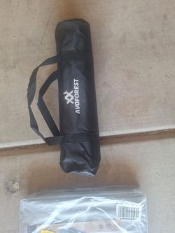 Tent poles for tarp