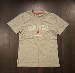 Canada Montreal Embroidered Logo Jersey Tee M - MRJ Men’s
