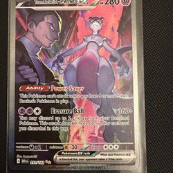 Destined Rivals Team Rocket Mewtwo 