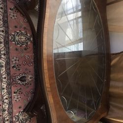 Coffee Table And 2 Side Tables.