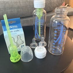 Dr Brown’s Glass Bottles 