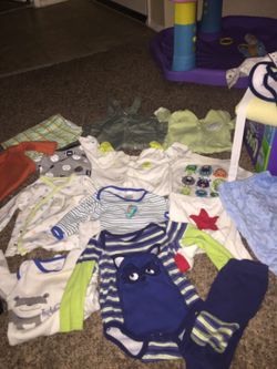16 piece 0-3 & 3-6 Month Boy Clothes
