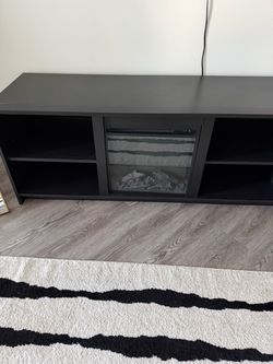 Fireplace entertainment center