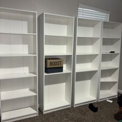 Book Shelves Prev Used As Shoe Room 