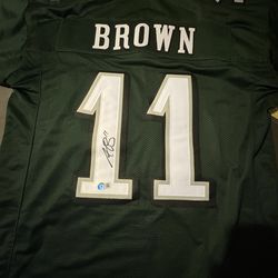 Aj Brown authenticated autograph jersey