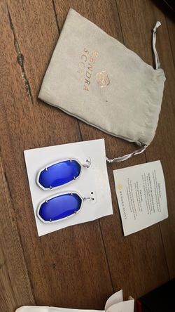 Kendra Scott cobalt cats eye