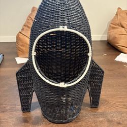 Pottery Barn Kids Wicker Rocket Basket