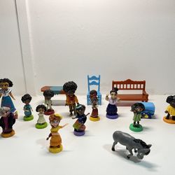 Disney Encanto Figure Lot 17 pieces Toys Madrigal Bruno Mirabel