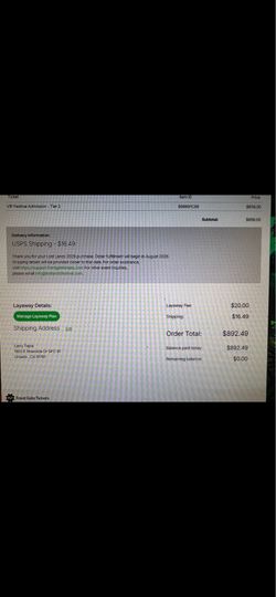 Lost Land VIP 3 day Ticket