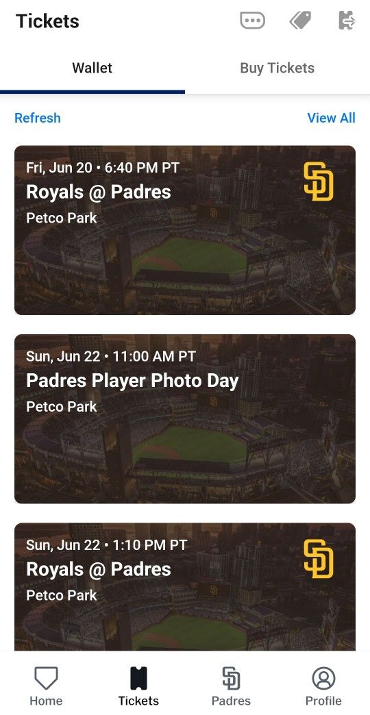Padres Vs Royals Fridays Game
