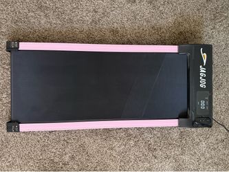 JAGJOG Walking Pad Under Desk Treadmill + Remote – Like New