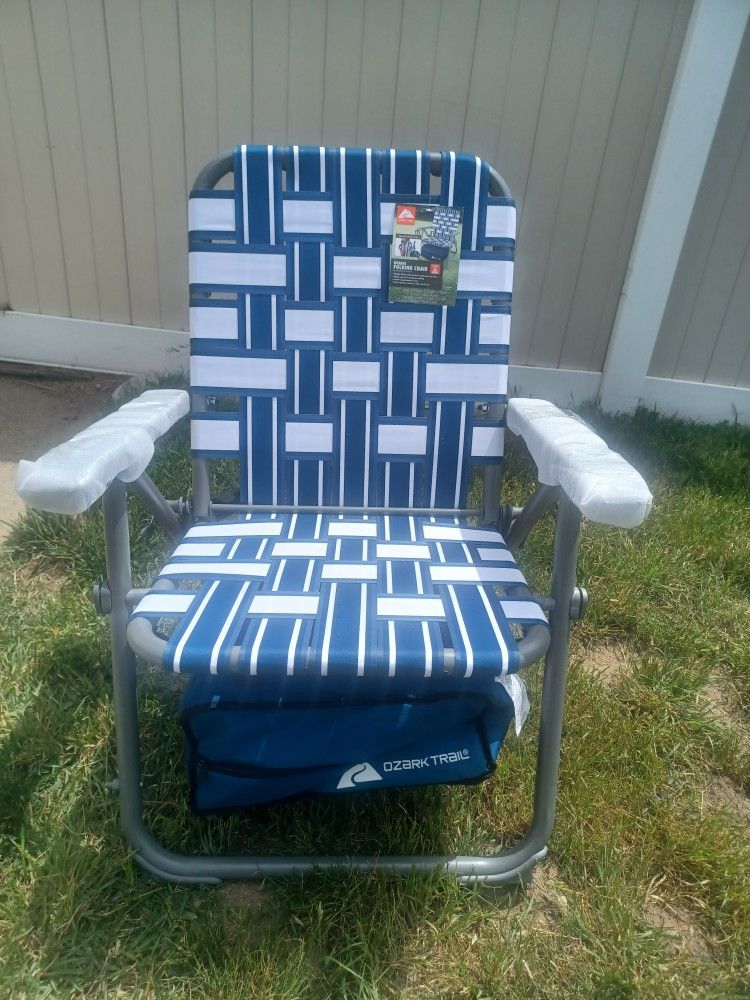 Ozark Trail Folding Web Chair New