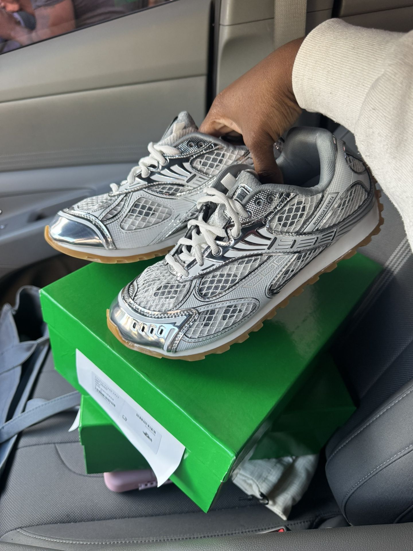 Authentic Bottega Veneta Orbit Sneakers