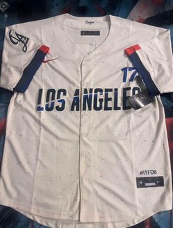 Dodgers jersey for women (Ohtani jersey) city connect edition