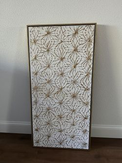 White And Gold painting 