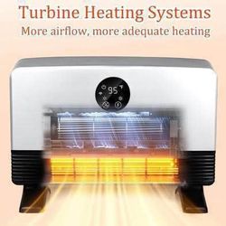 New 28.5" Electric Fireplace Insert, Wall Recessed/Mounted or Freestanding Heater