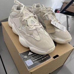 Adidas Yeezy 500 Bone White Size 11