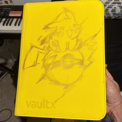 Vaultx 9 Pocket Binder featuring Pikachu!
