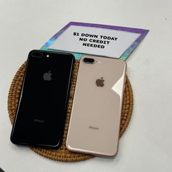 Apple IPhone 8 Plus - Pay $1 DOWN AVAILABLE - NO CREDIT NEEDED