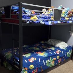 Ashly. Twin Sizes Bunkbed 