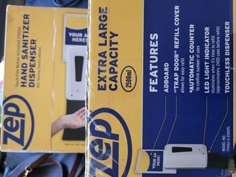 HAND SANITIZER DISPENSER BRAND NEW!! ZEP