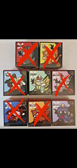 Sanrio X Godzilla Mcdonald Happy Meal Toys