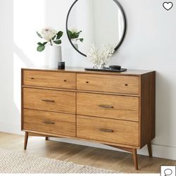 West Elm Wood Dresser