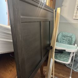 All Together Queen size Bed Frame/Matresss With Night Stand And Dresser 