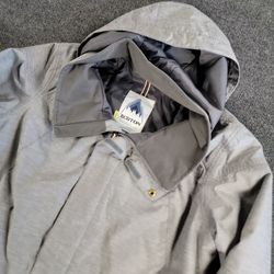 Burton Dryride Da Nang Gray Snowboard Jacket XL