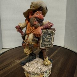 Cow Pie County Ned Chaps Sculpture Figure