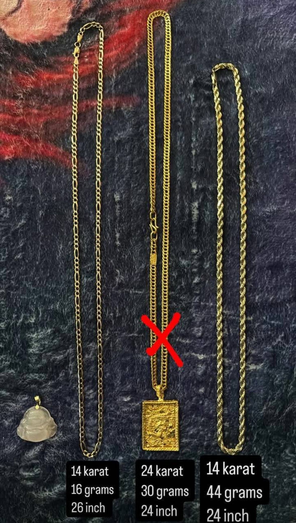 Two 14K Gold Chains send me offers.! will ship