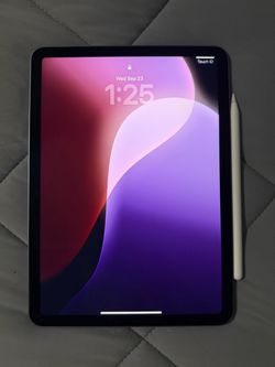 iPad Air 5th Generation 64GB, WiFi Only, Purple + Apple Pencil