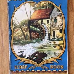 1930's Mill on the Stream Scrap Book