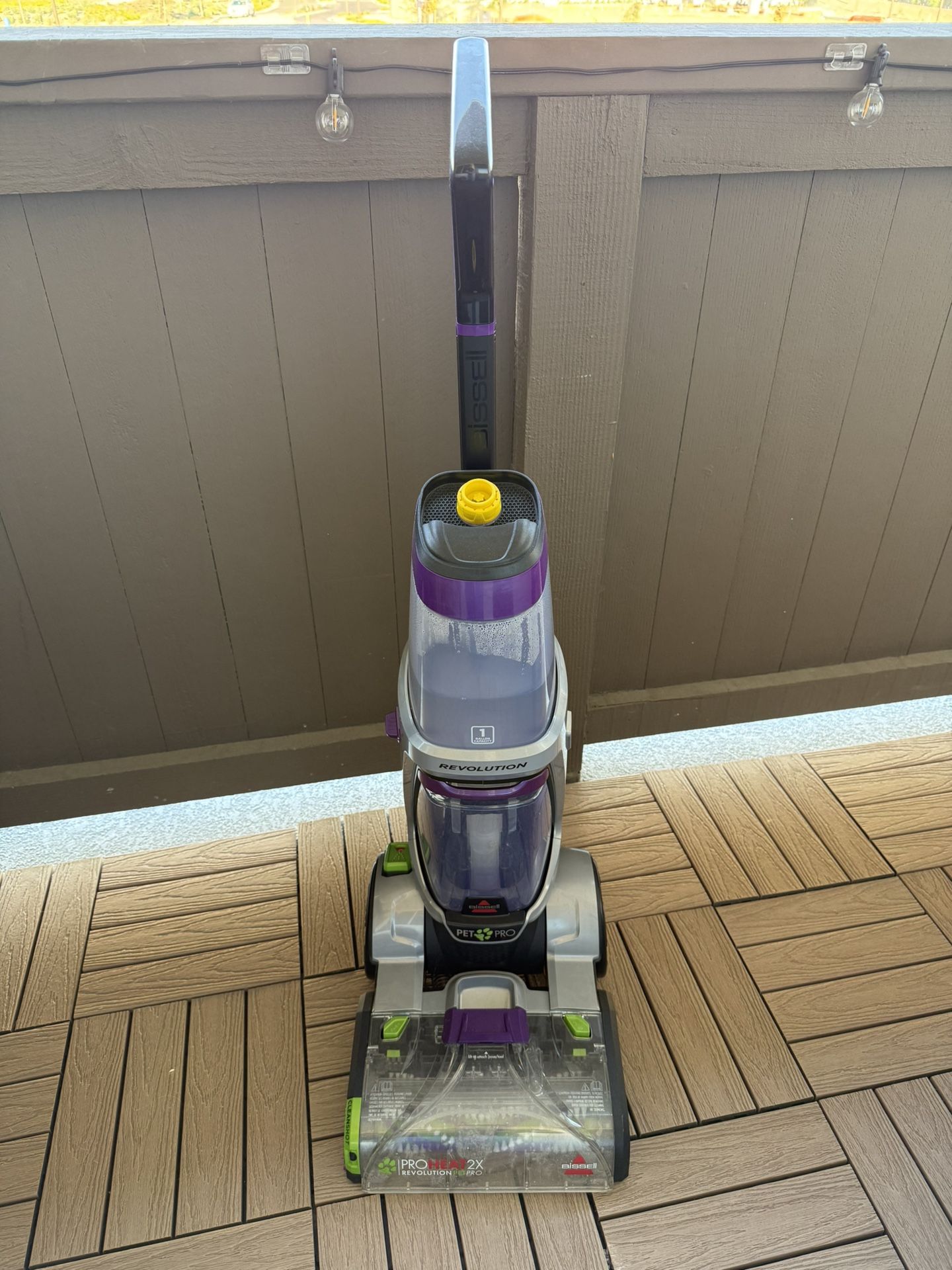 Stain Removing Vacuum