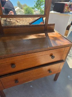Nice vintage 2 draw dresser
