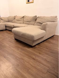 Sectional sofa Kanes furniture (negotiable) Have to get ride of it by 07/30