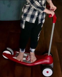 Radio, flyer kids scooter