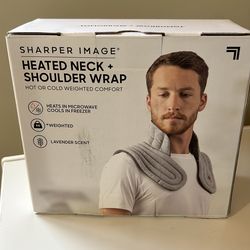 Heated neck and shoulders wrap