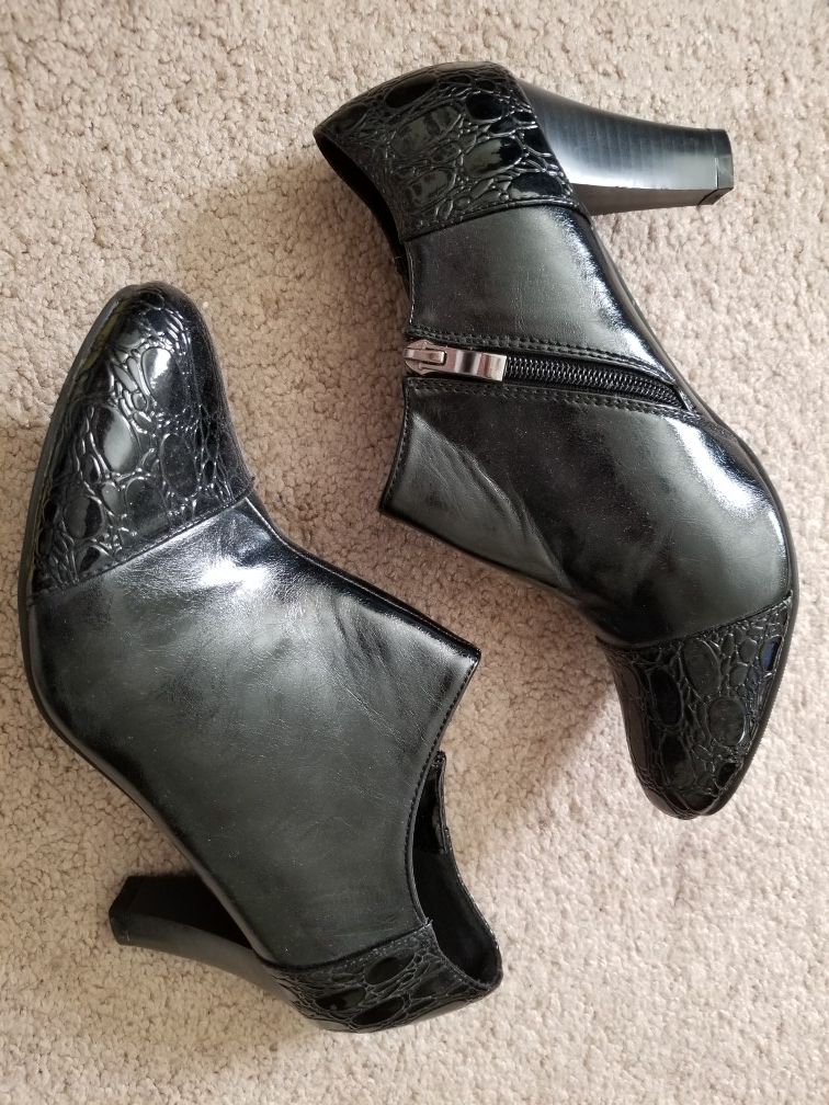 Black Ankle Booties