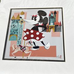 "Time Well Spent" by McBiff Disney Matted Print