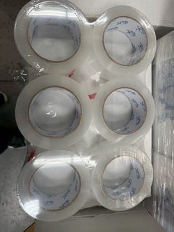 36 case of clear tape