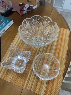 Crystal bowls